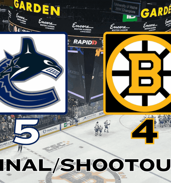 Bruins Fall to Canucks in Shootout, Impacting Playoff Hopes