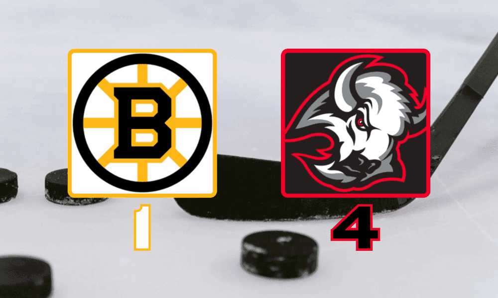 Bruins Suffer Tough Loss to Sabres, Impacting Playoff Aspirations