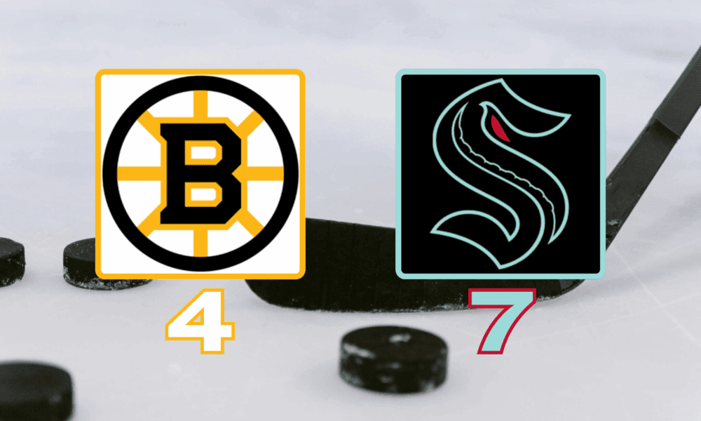 Bruins Suffer Setback Against Kraken, What It Means for Their Season