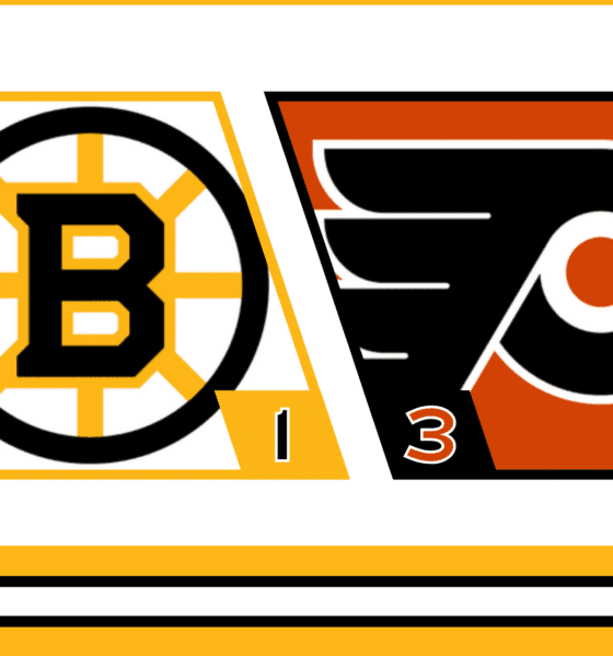 Bruins Struggle Early and Suffer Defeat Against Flyers in Key Matchup