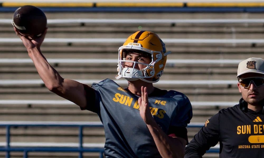 Freshman QB Jake Fette Gears Up for ASU's Sun Bowl Challenge