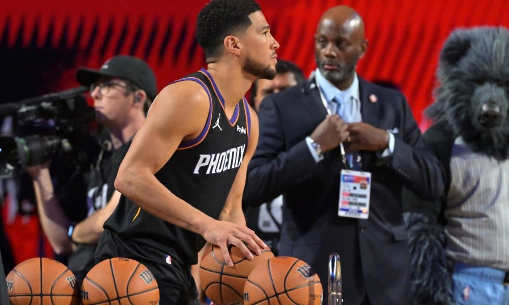 Devin Booker Takes Second in NBA 3-Point Contest, Lillard Claims Victory