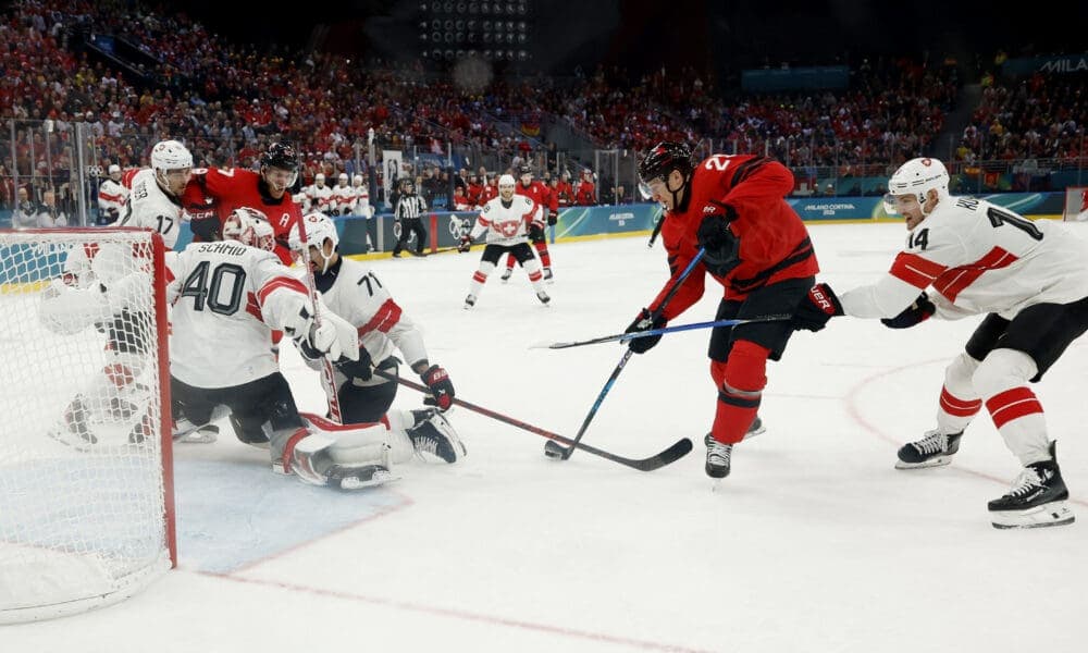 MacKinnon Shines with Canada's Legendary Line Amid Tough Fiala News