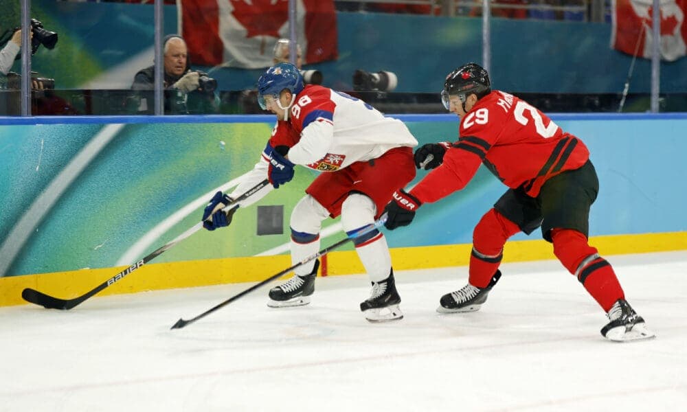 Necas Shines as Czechia's Star Player at Olympics, Boosting National Hopes