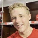 Berggren Scores First Goal for Blues as Griffins Extend Winning Streak