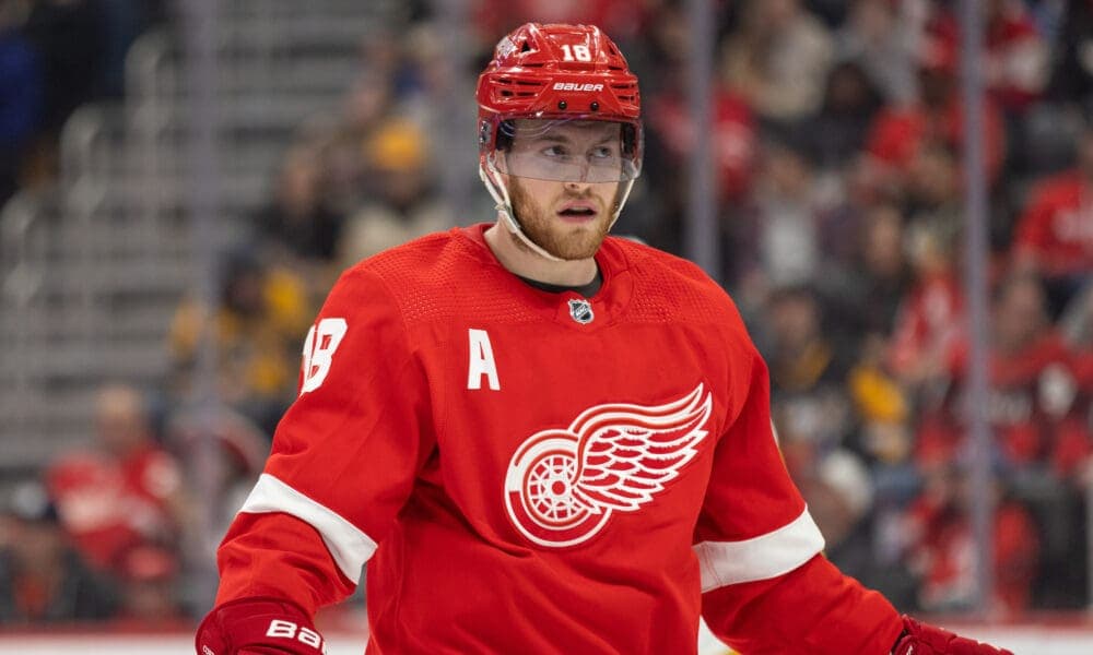 Red Wings Overcome Third Period Collapse to Secure OT Win Against Hurricanes