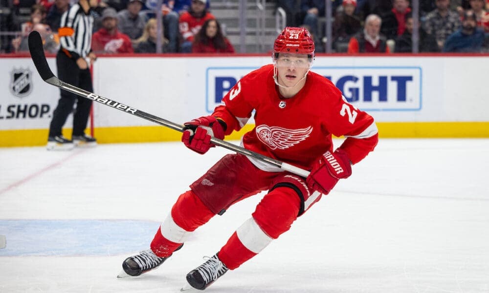 Red Wings' Raymond Excited for Olympic Debut