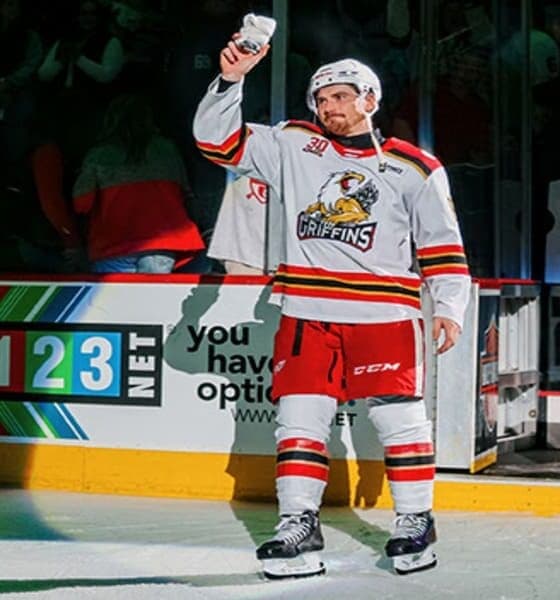 Red Wings Recall John Leonard from Grand Rapids, Boosting Roster Depth