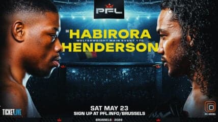 Benson Henderson to Face Patrick Habirora in PFL Brussels Showdown