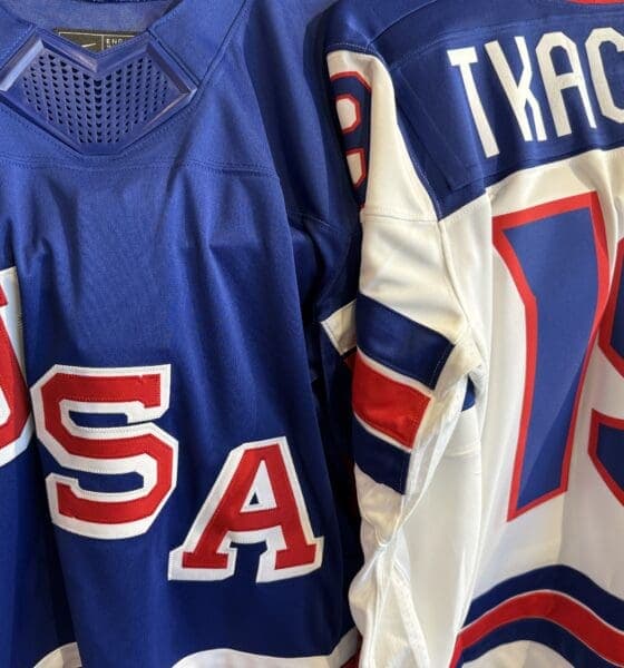 Panthers Support Teammates in USA vs. Canada Olympic Gold Medal Game