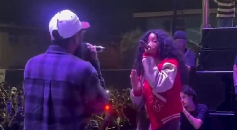 Kendrick Lamar and SZA Shine at Top Dawg Entertainment's Christmas Event