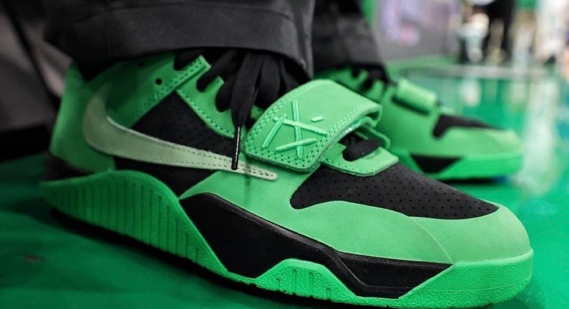Travis Scott's Jordan Jumpman Jack "Green Spark" Launch Set for March