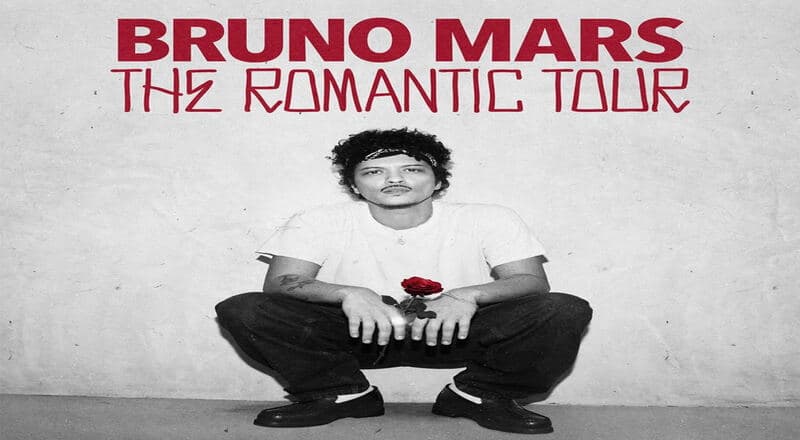 Bruno Mars Announces "The Romantic Tour" Dates Featuring Victoria Monet and Anderson .Paak