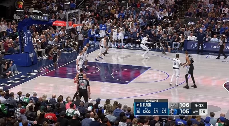 Spurs Hold Off Mavericks' Rally for 135-123 Victory in Thrilling Finish