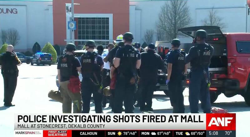 Shooting at Atlanta Mall During Air Jordan 5 "Wolf Grey" Release Shocks Fans