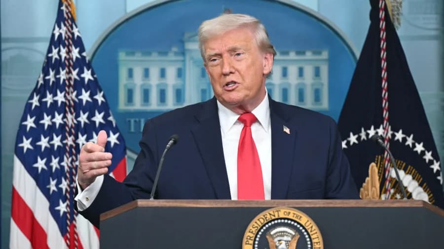 Trump Highlights Achievements in White House Press Briefing