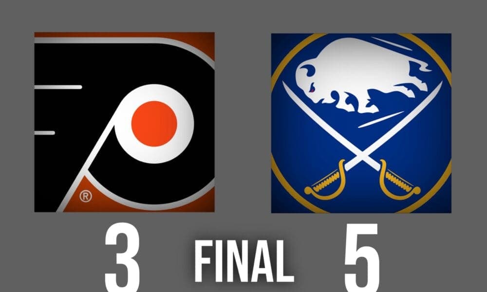 Sabres Defeat Flyers 5-3, Shifting Momentum in Eastern Conference Race
