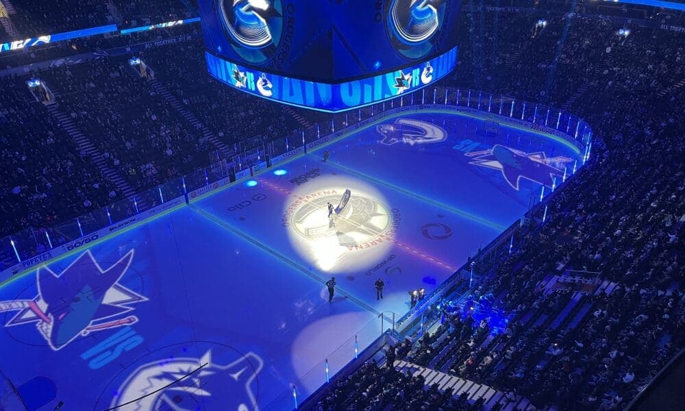 Chernyshov's First NHL Goal Powers Sharks Past Canucks 6-3