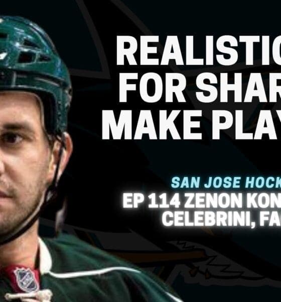 Zenon Konopka Discusses Celebrini's Impact and Chernyshov's Future with Sharks