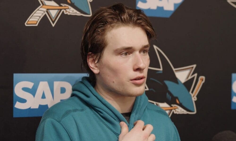 Celebrini Reflects on Olympic Loss as Sharks Gear Up for Playoff Run