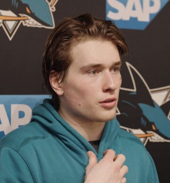 Celebrini Reflects on Olympic Loss as Sharks Gear Up for Playoff Run