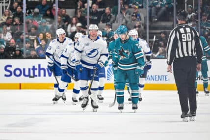 Lightning Dominate Sharks on Road Trip, Highlighting Season Challenges