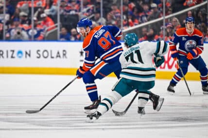 Celebrini Joins McDavid and Wilson at Team Canada Practice for Olympics