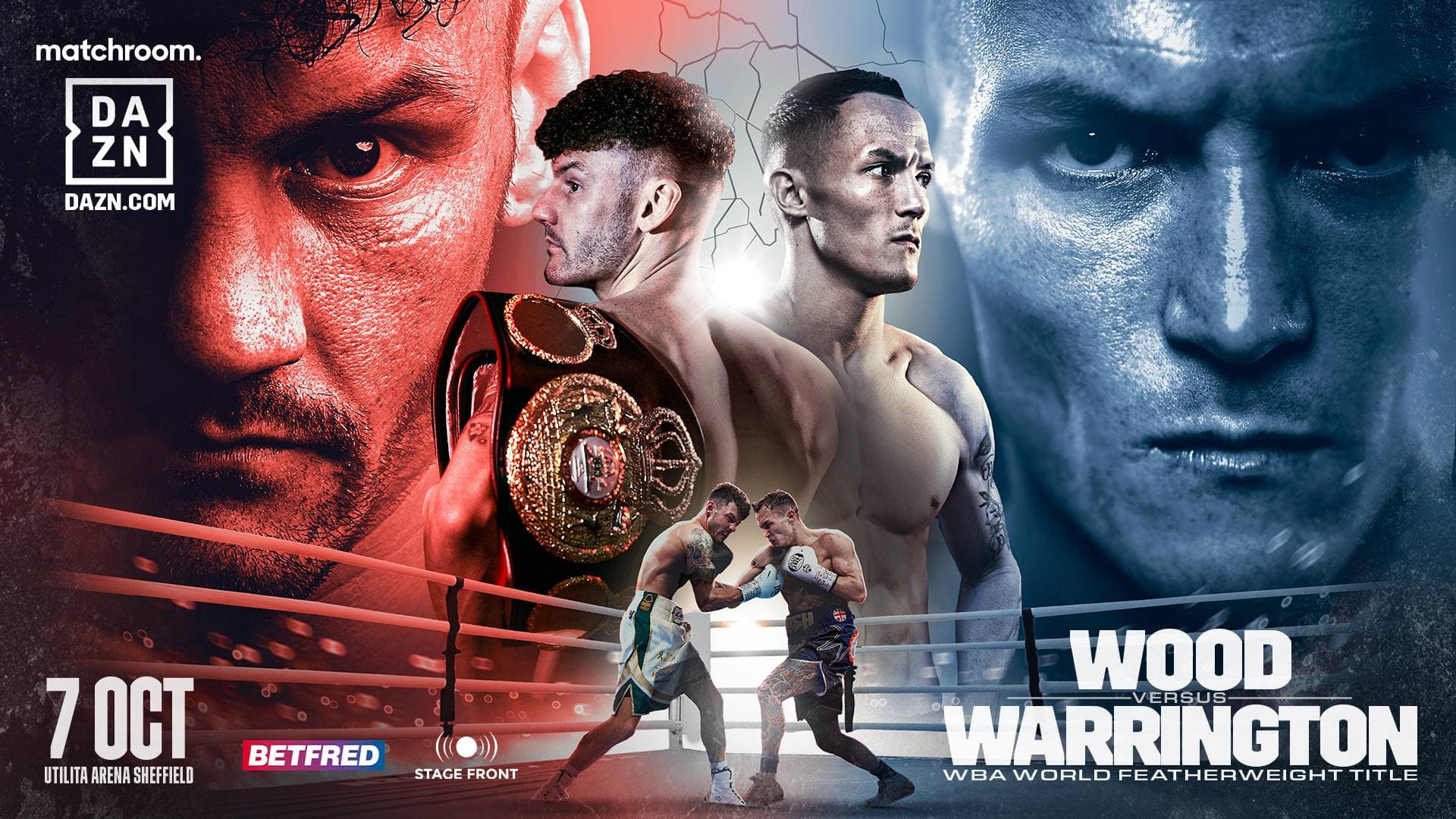 Warrington vs Wood Fight Details and How to Watch on DAZN