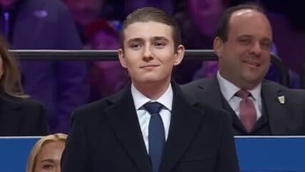 Barron Trump, 19, Heroes Up in London to Save Woman's Life