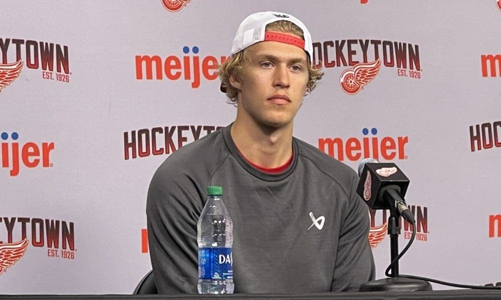 Simon Edvinsson Returns to Red Wings, Boosting Griffins' Playoff Hopes