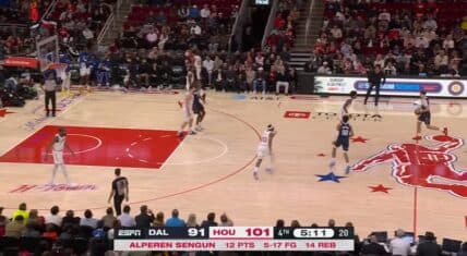 Amen Thompson's Near Triple-Double Powers Rockets to Victory Over Mavericks