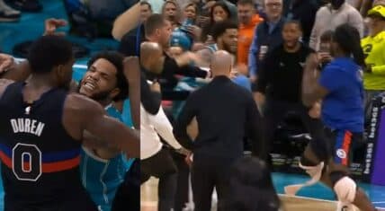 Duren-Diabate Clash Leads to Ejections and Fallout in Charlotte Game