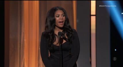 Regina Hall Celebrates Michael B. Jordan and Delroy Lindo at NAACP Image Awards