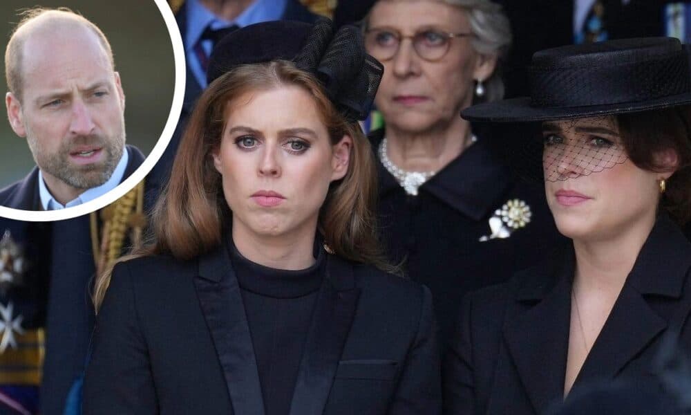 Prince William Suggests He'd Be Unaffected by Eugenie and Beatrice's Ouster