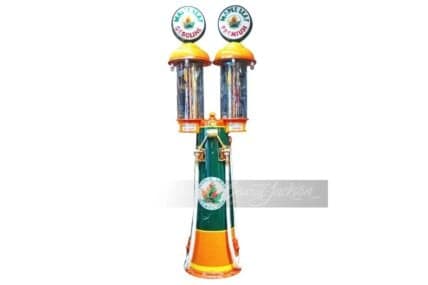 $80K Vintage Gas Pump Sells at Barrett-Jackson, Highlighting Collectible Trends