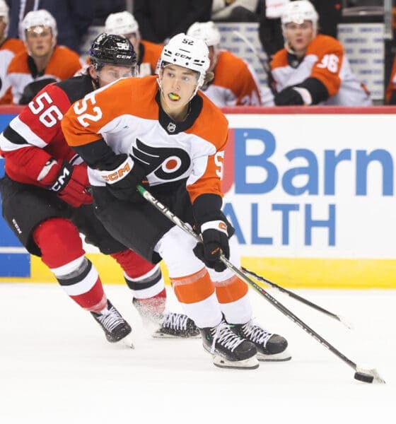 Denver Barkey Makes NHL Debut with First Goal, Excites Flyers Fans