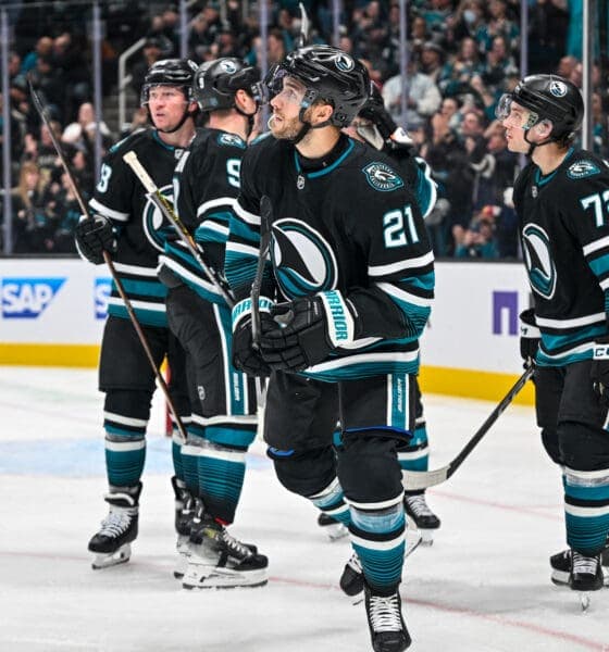 Sharks Clinch 5-2 Victory Over Jackets, Surpass Last Year's Win Total