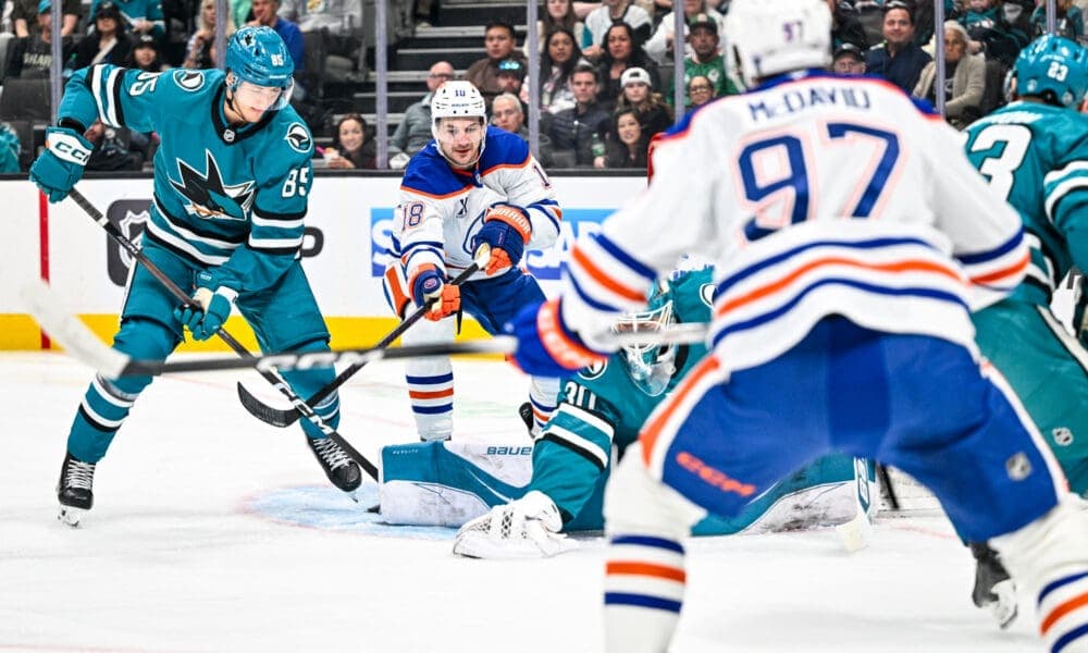 Sharks End Losing Streak with Mukhamadullin's Late Goal in Thrilling Win