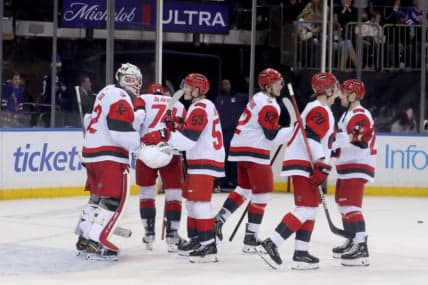 Hurricanes Bussi Shines with Shutout in Front of Family and Idol