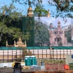 Haunted Mansion at Magic Kingdom Unveils Stunning Photo Realistic Scrim
