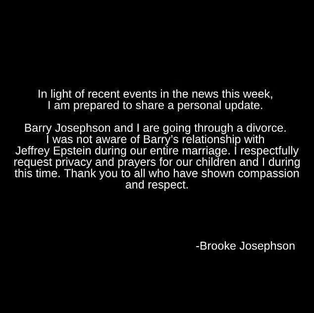 Singer Divorces Producer Amid Epstein Revelations