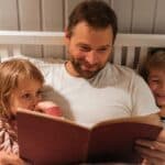 Mom's Family Bedtime Reading Tradition Promotes Calm and Connection