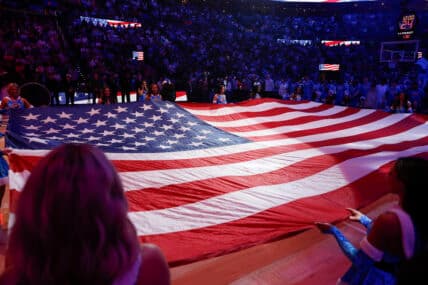 Heckler Disrupts NBA London Game Anthem, Sparks Cheers from Fans