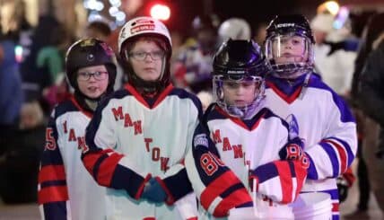 Youth Hockey Intermission Game Delivers Unexpected Thrills and Laughter