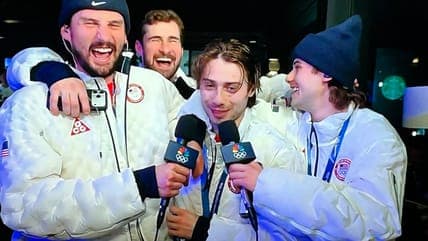 Quinn Hughes Celebrates Team USA's Gold Medal with Epic Parties